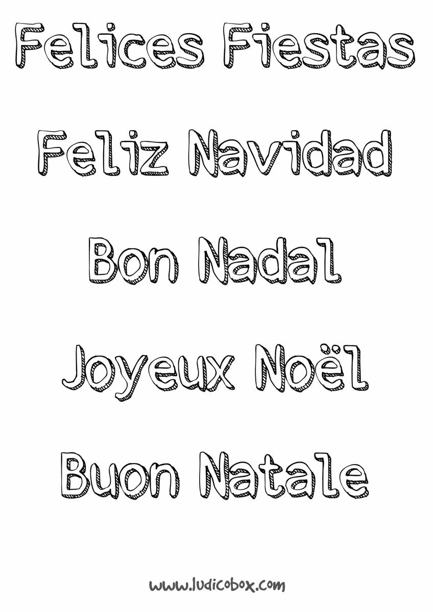 Imprescindibles Navidad: imprimibles navideños para niños