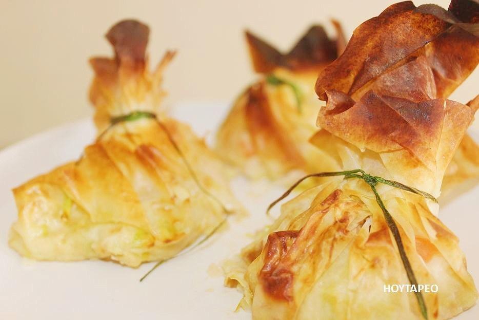 saquitos de pasta brick