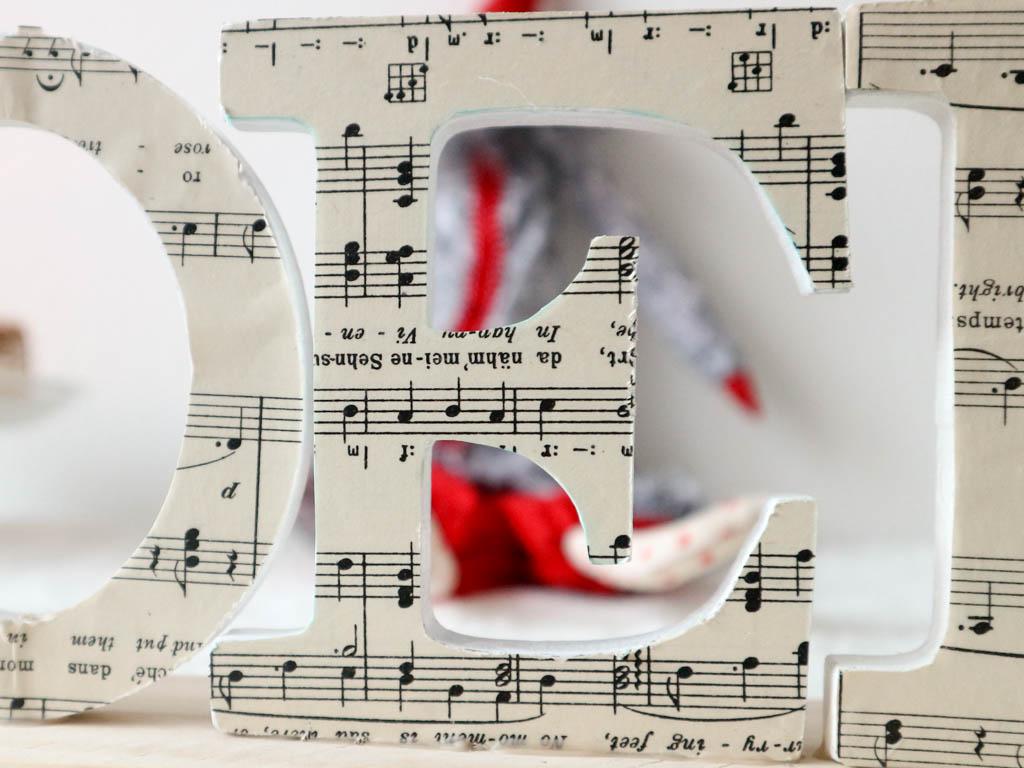 detalle letras decoradas