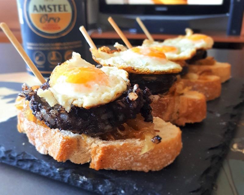 aperitivo morcilla