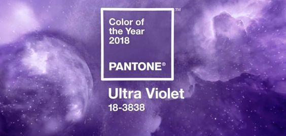 ultra violet, color Pantone 2018