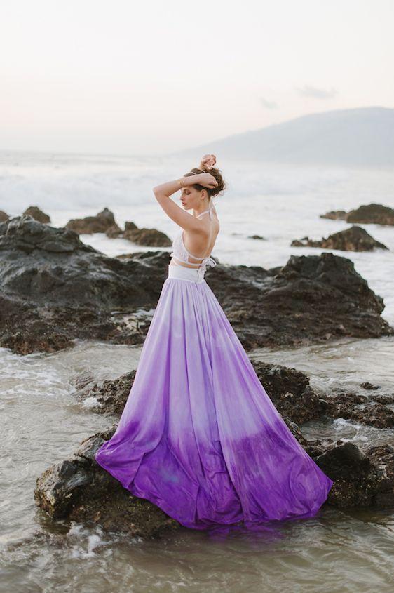 vestido de novia ultra violet