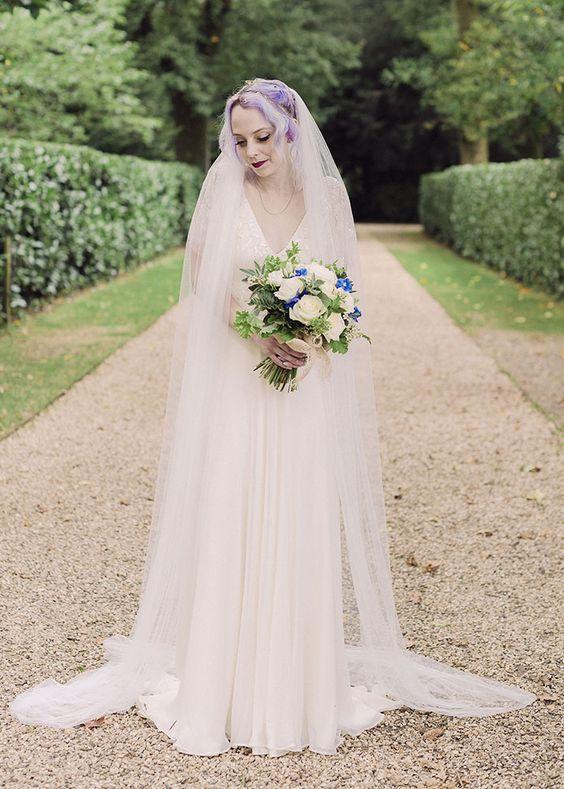 cabello novia ultra violet