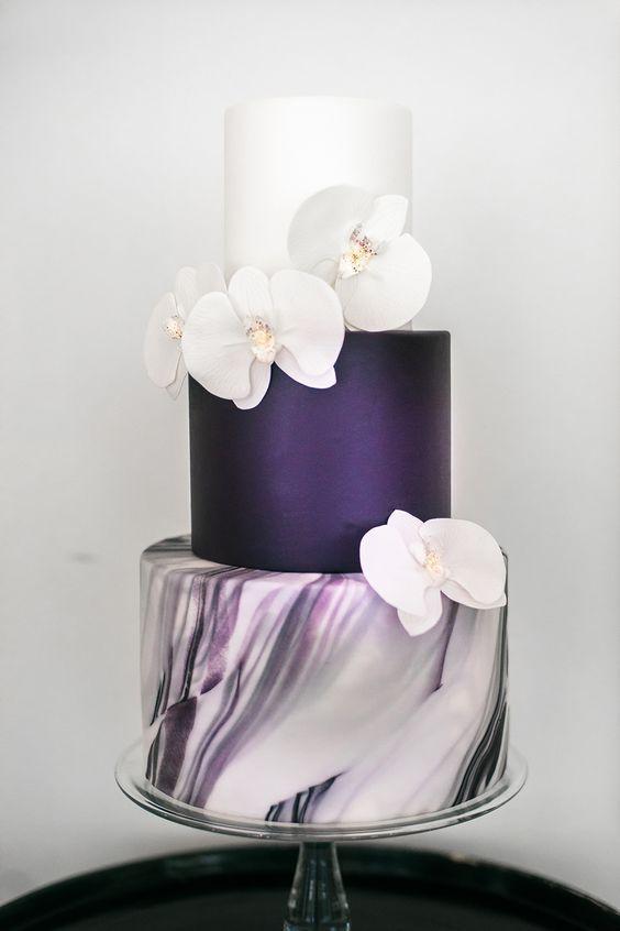 tarta boda ultra violet