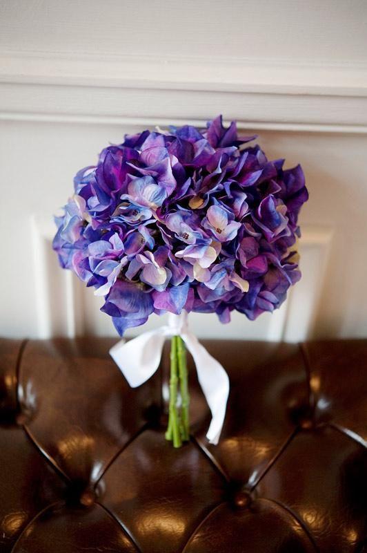 ramo de novia ultra violet