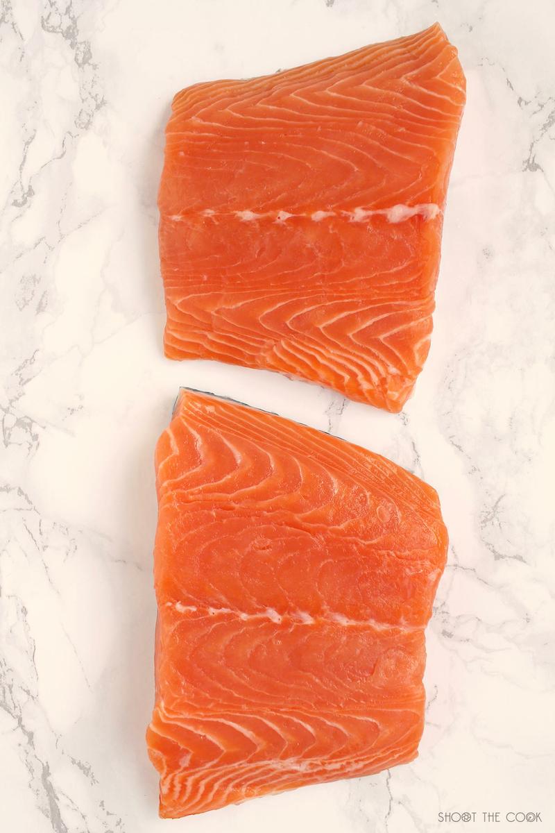 salmon marinado casero
