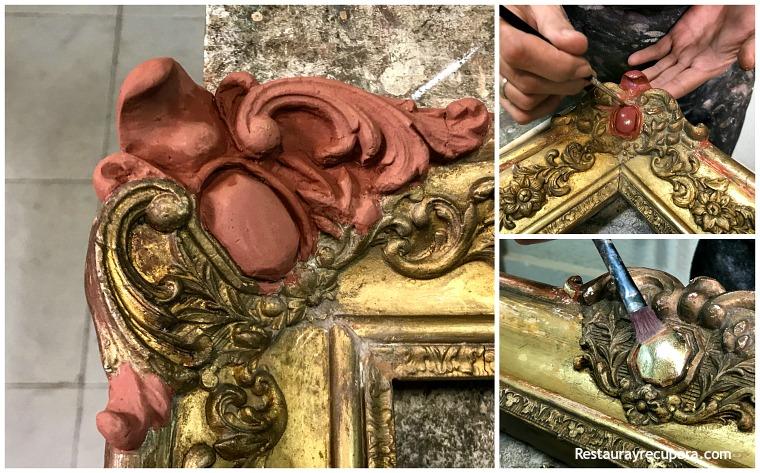 restauracion_marco_dorado_y_lienzo_bol_restaurayrecupera
