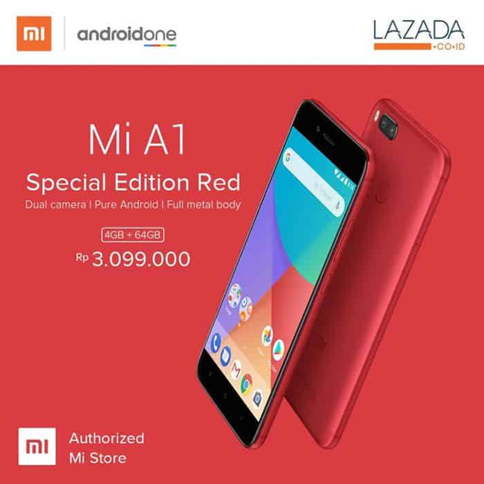 imagen Xiaomi Mi A1 Red Edition