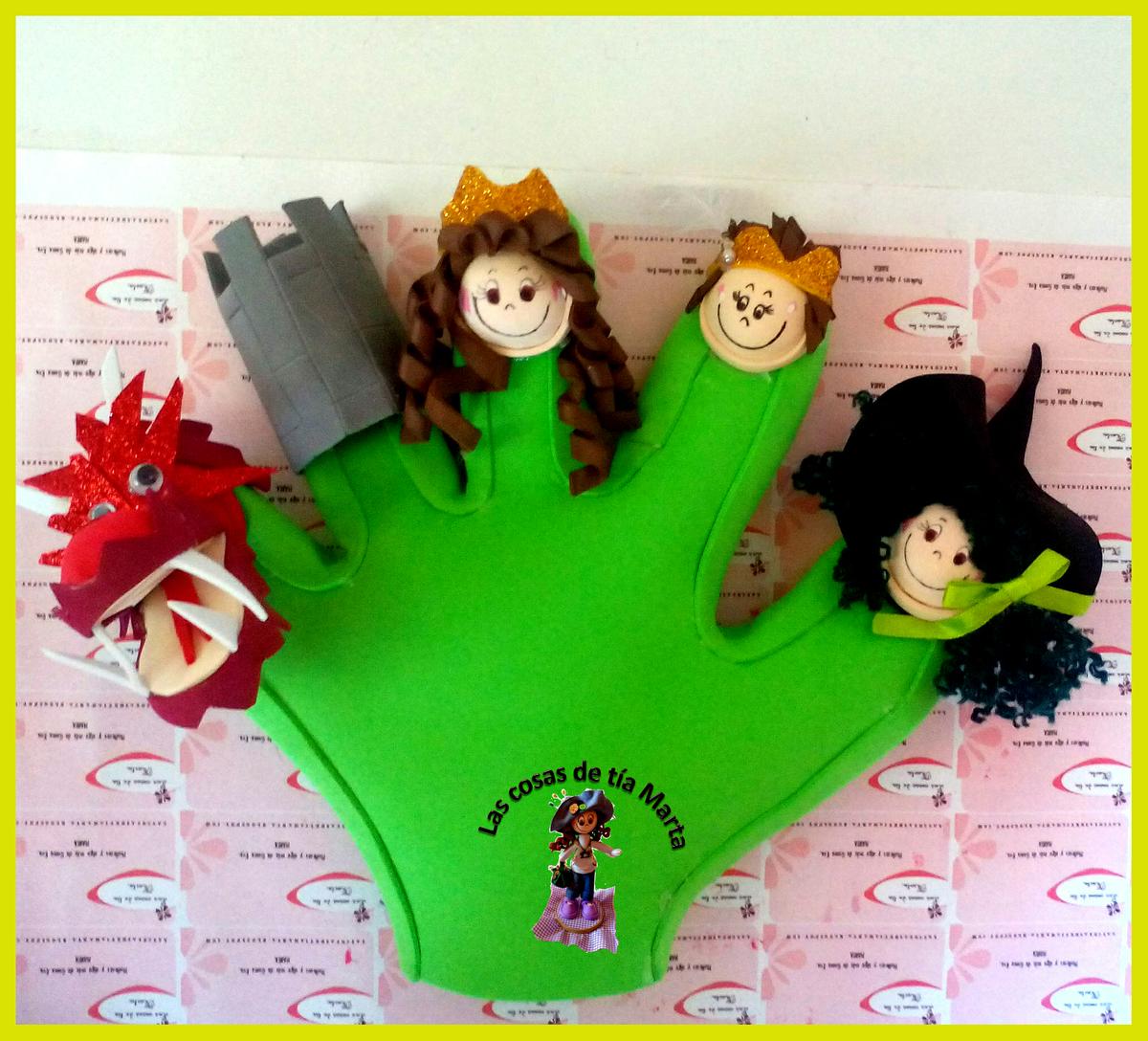 guante marioneta de las cosas de tia marta 