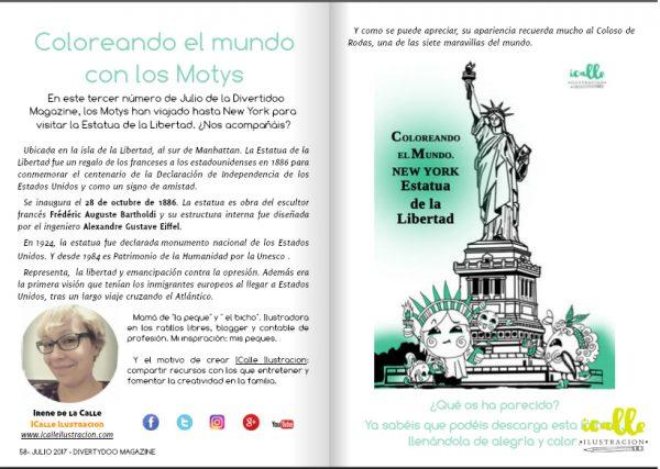 colaboracion julio icalle ilustracion revista divertydoo