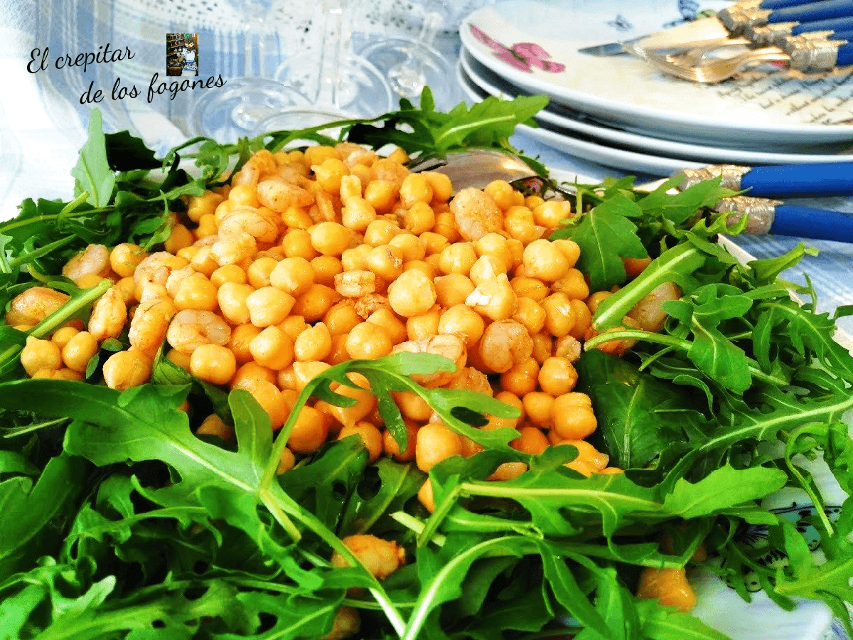 ensalada de cogollos