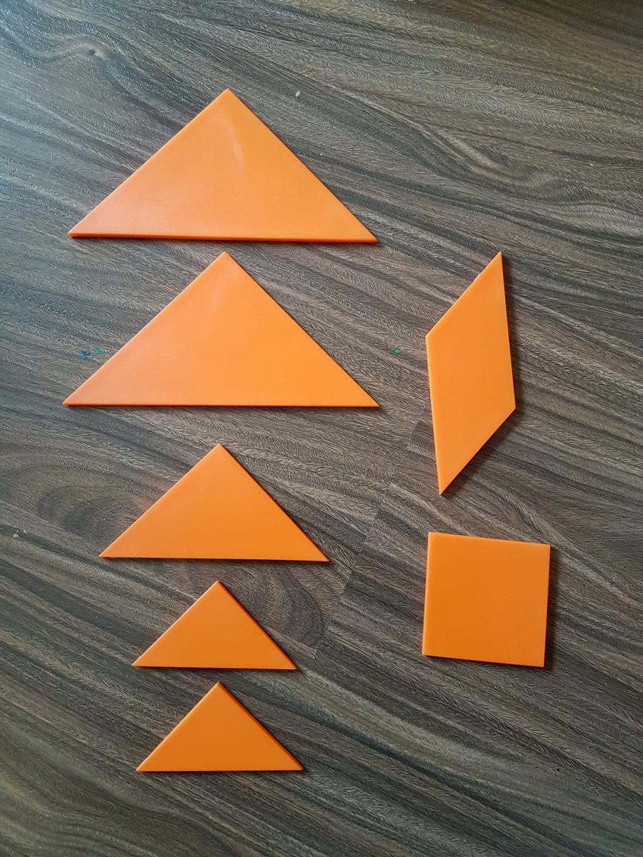Piezas Tangram