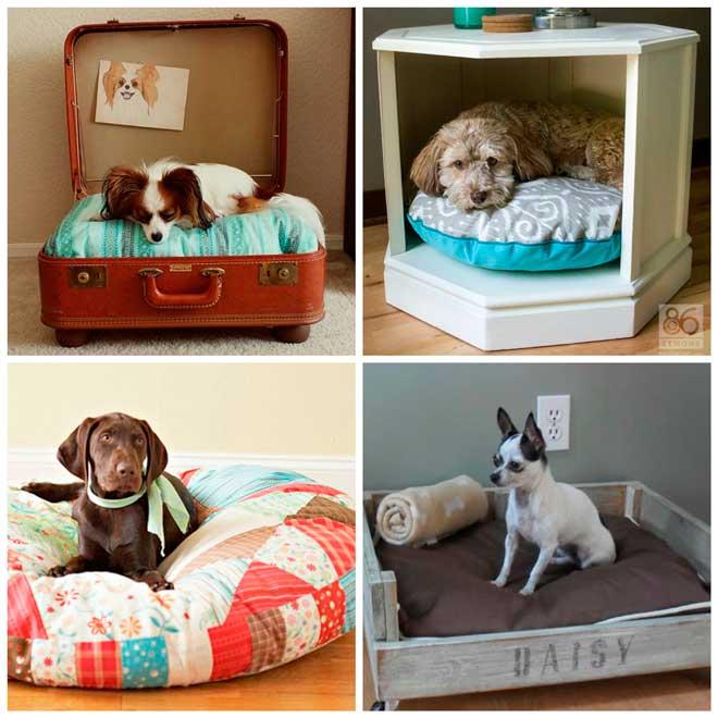 17 originales Camas para Perro que tú puedes hacer