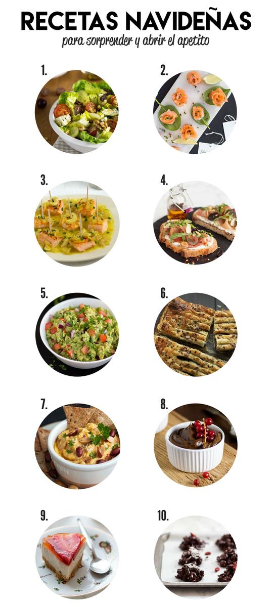 Recetas para Navidad fáciles