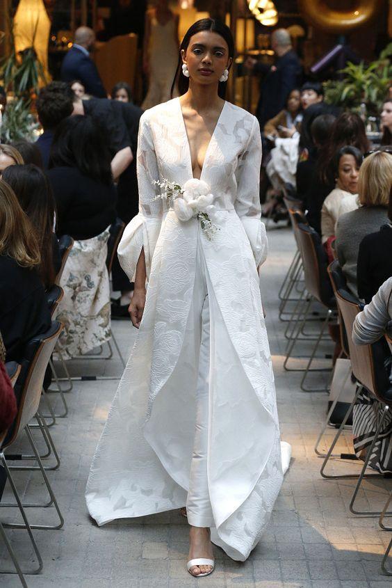 Sachin and Babi bridal spring 2018