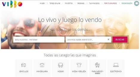 Vibbo antes segunda mano