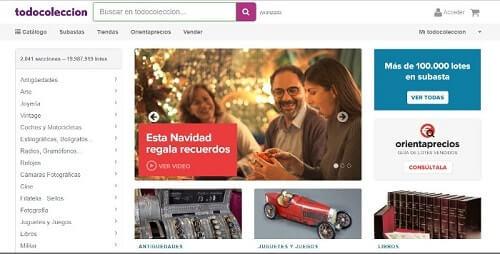 todocoleccion portal antiguedades vintage