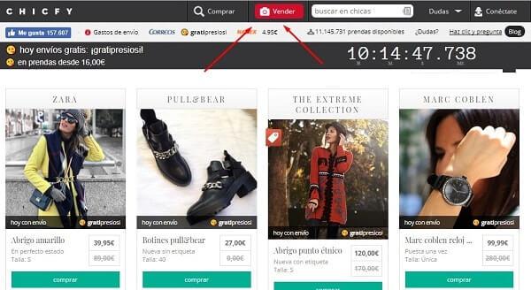 chicfy para vender ropa