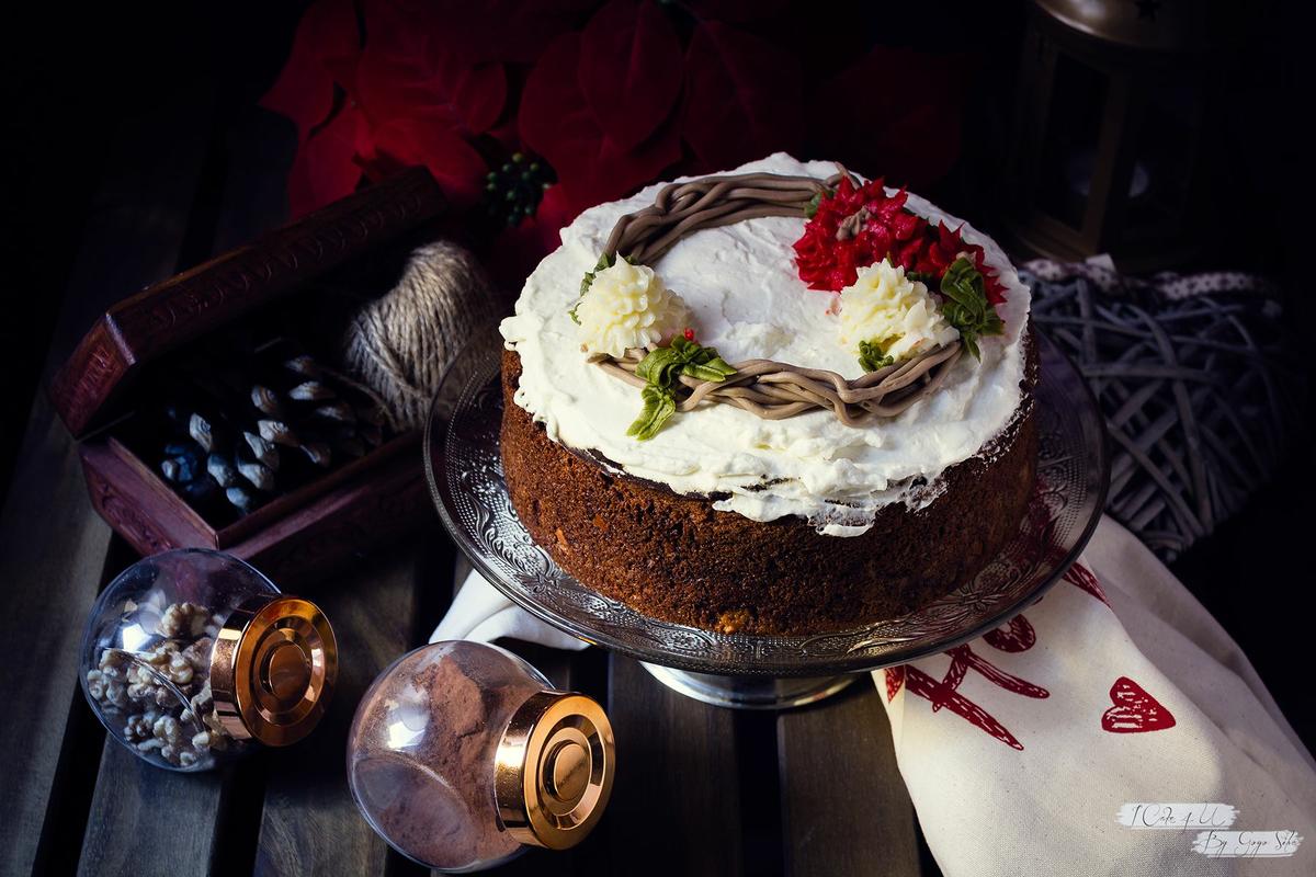 Pastel de Mascarpone y Naranja