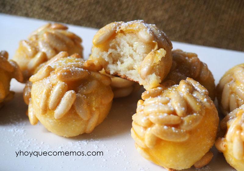 mazapan con pinones