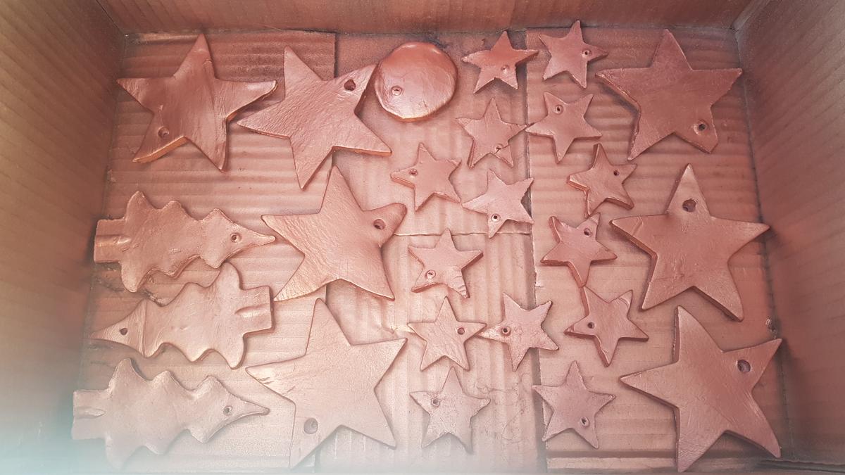 Navidad en Cobre - Pintar con pintura en spray color cobre