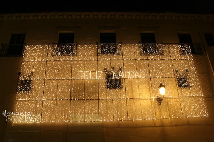 cartel de feliz navidad