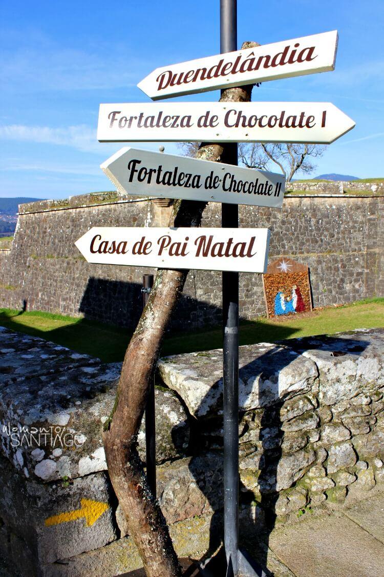 Flecha amarilla en el Camino Portugués