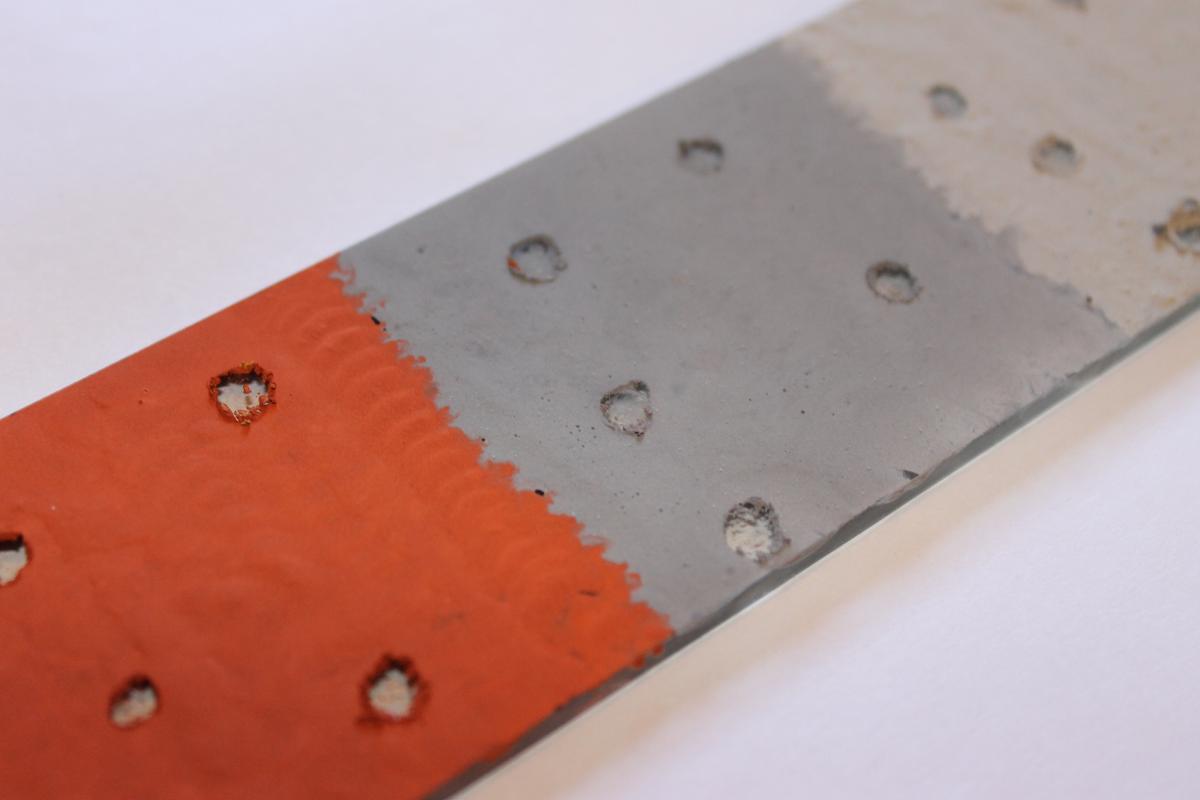 esgrafiado en vitrofusión