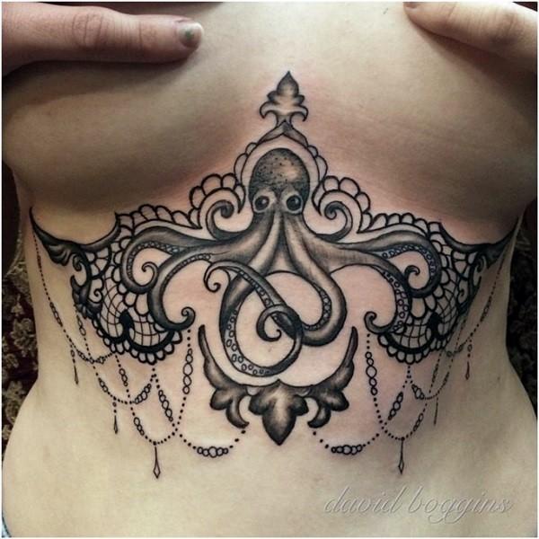 Tatuajes, Tatuadores y amantes de los tatuajes Tatuajes under breast Partes cuerpo 