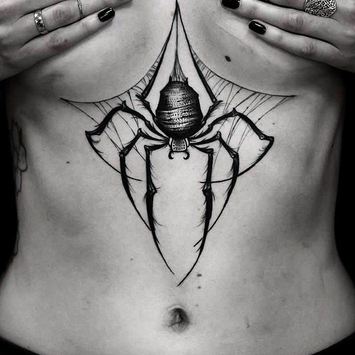 Tatuajes, Tatuadores y amantes de los tatuajes Tatuajes under breast Partes cuerpo 