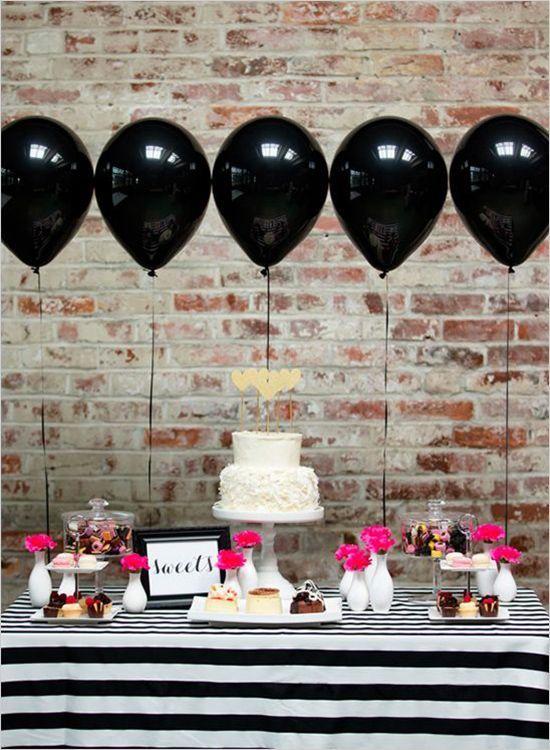 decorar boda globos
