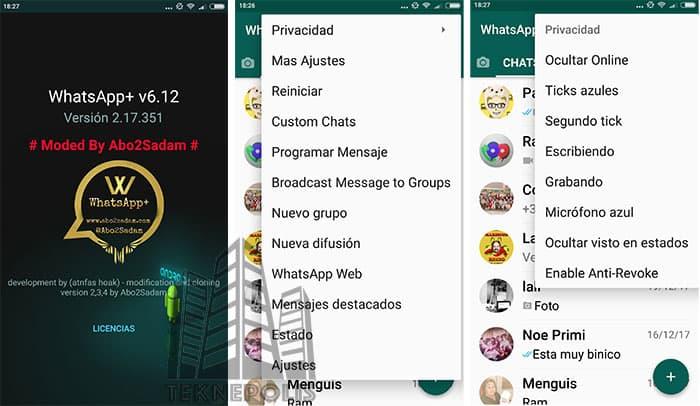 imagen WhatsApp PLUS para Android