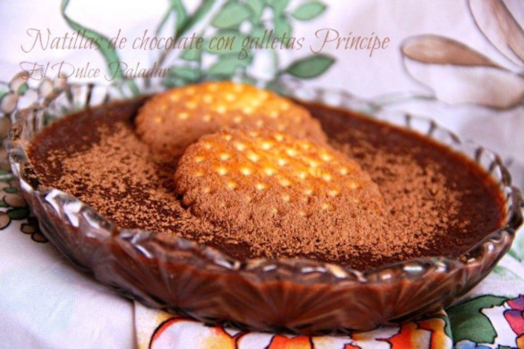 dulces con chocolate