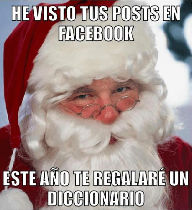 felicitaciones navideñas graciosas para WhatsApp memes graciosos de navidad imagenes divertidas para christmas