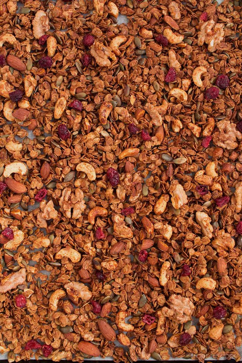 receta de granola