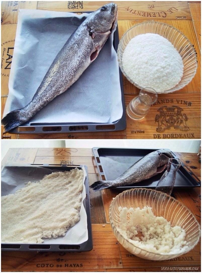 pescado a la sal