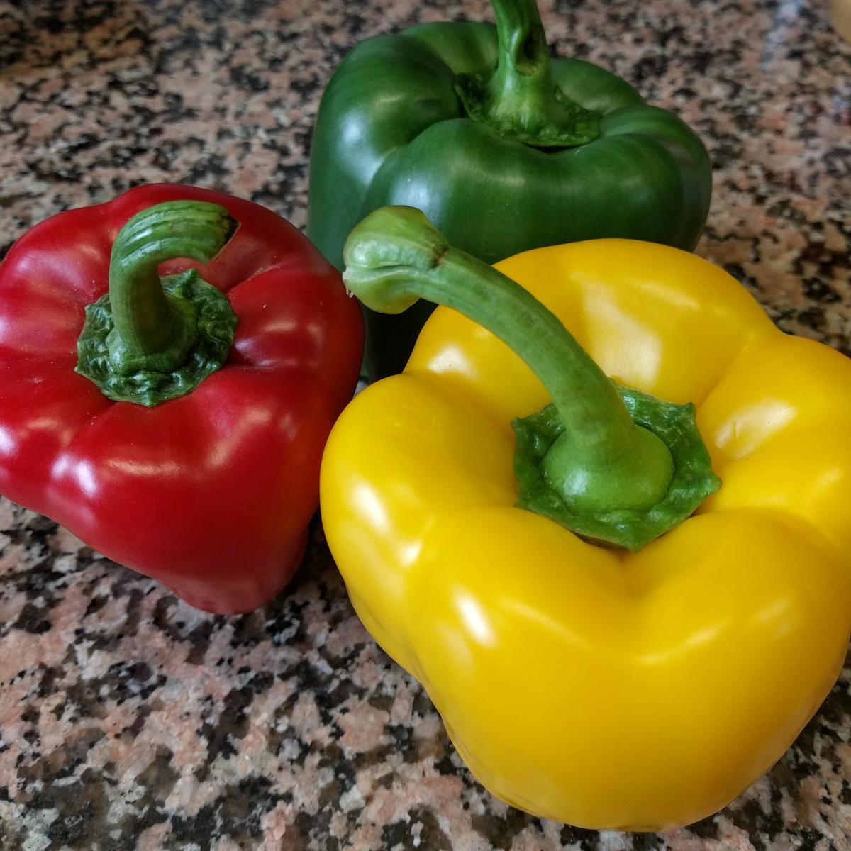 Pimientos de colores