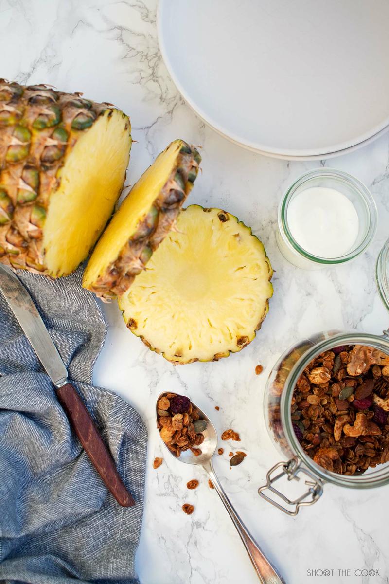 pina con granola