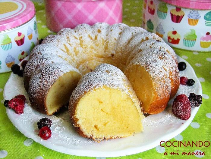 bizcocho de leche condensada