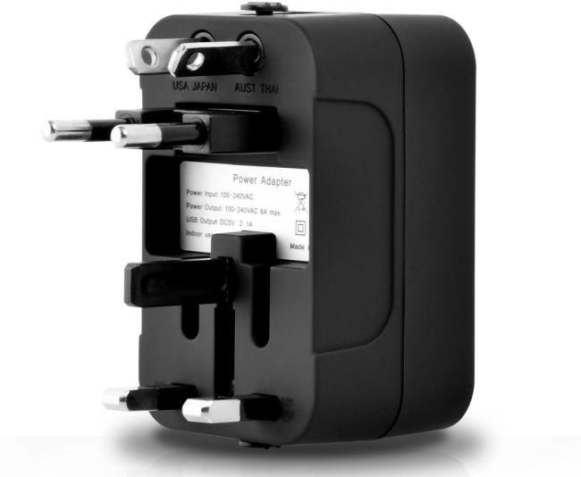 Clavijas del Enchufe Universal AUKRU para viajar