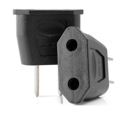 2x Adaptador Enchufe Europeo a USA:Americano