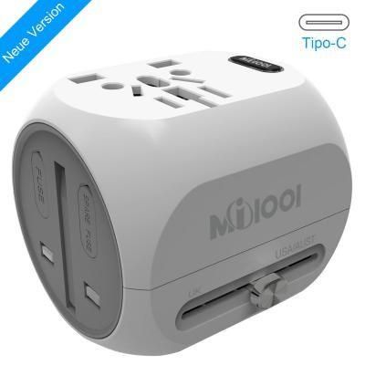 Adaptador Enchufe para Viaje Milool