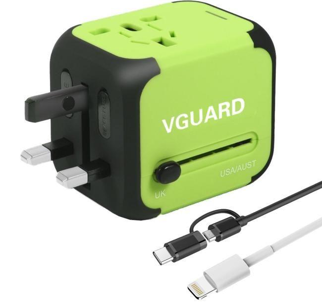 Adaptador de viaje para enchufes universales