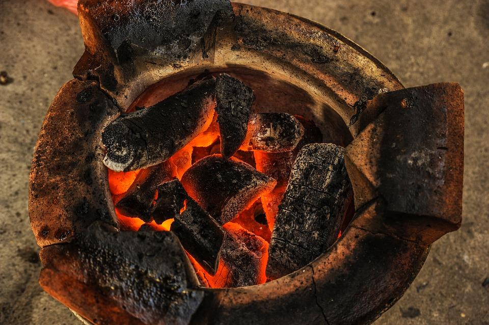 Pierna de cerdo asada al carbón