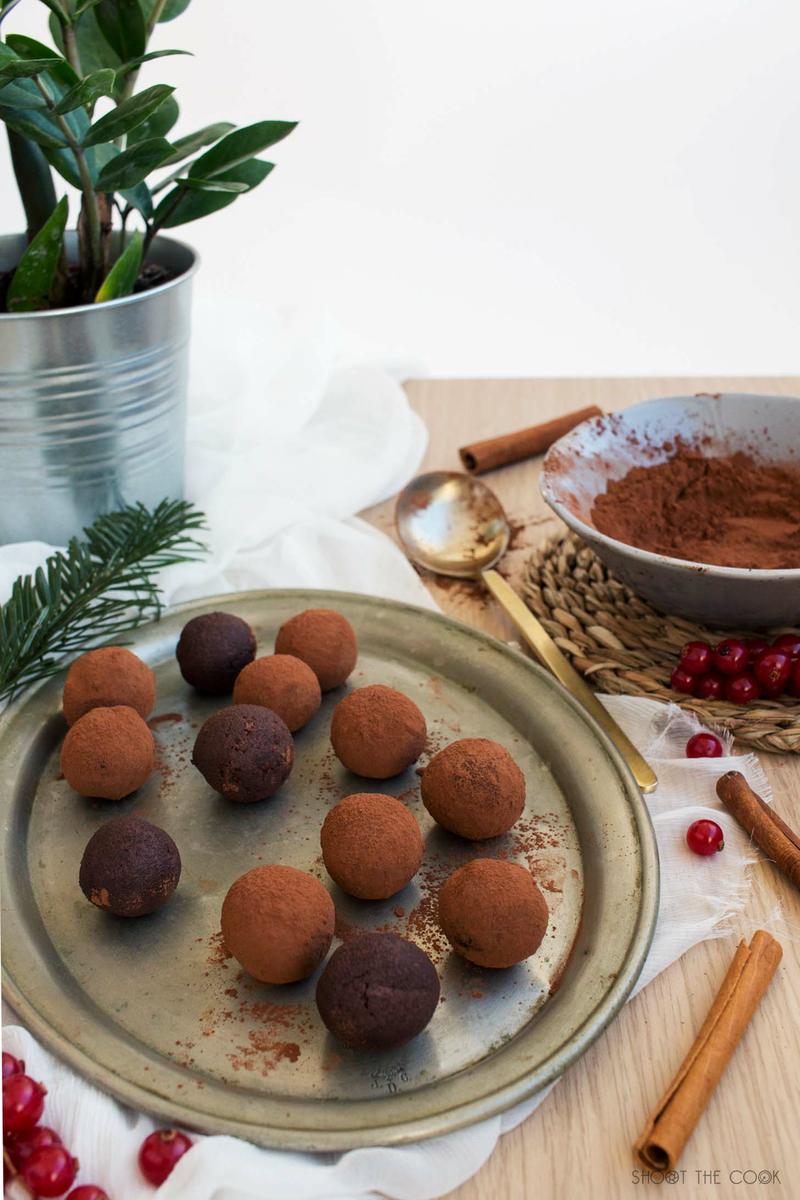 trufas saludables receta