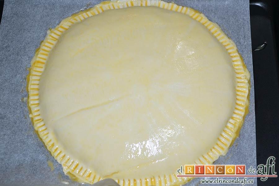 Galettes des Rois, pintar por completo