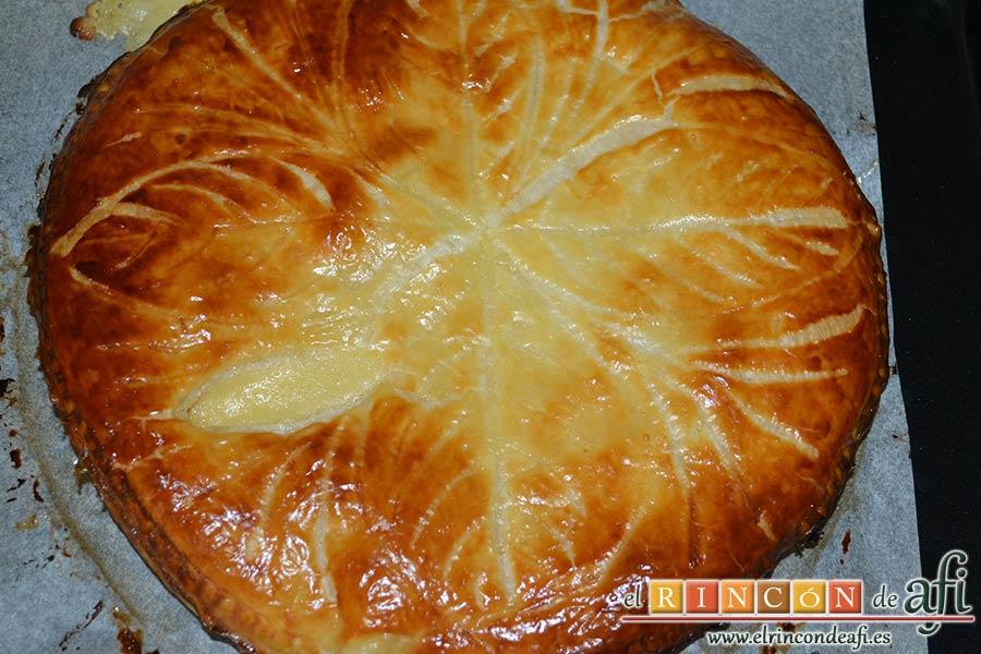 Galettes des Rois, sacar del horno