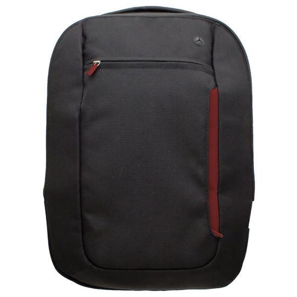 Mochila sencilla y minimalista para ordenador - Negra y Roja
