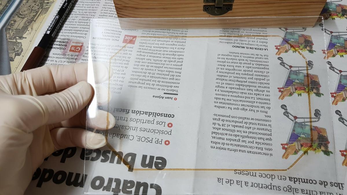 Ya tenemos el marco donde crearemos nuestro Belén.