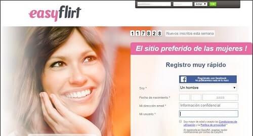 páginas de citas gratis easyflirt